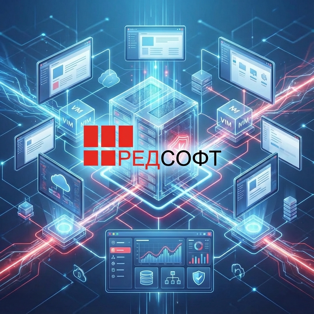 Готовое решение виртуализации на базе РЕД СОФТ: проектирование и внедрение под ключ